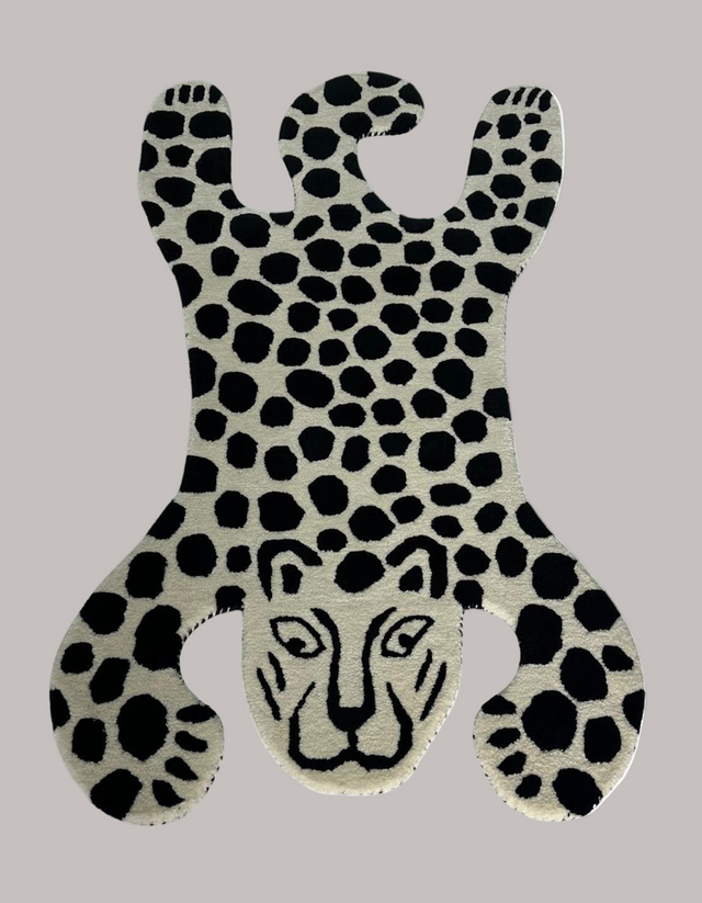 Leopard rug