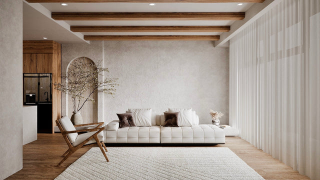 Luxury home with soft furnishings