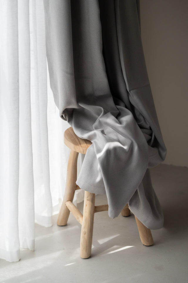 Grey Dim-out Curtain (1 pair)