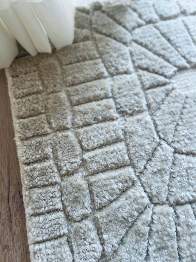 manor home handknotted mohair wool [premium]